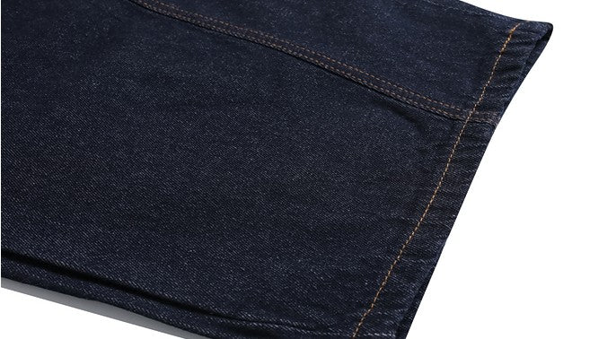 "Embroidered" Wide Baggy Denim Pants TK0305