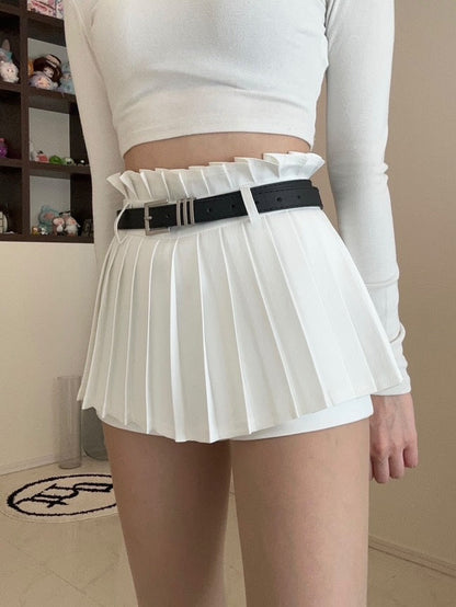 「reistyle_twinkle」Pleated mini skirt TK0318