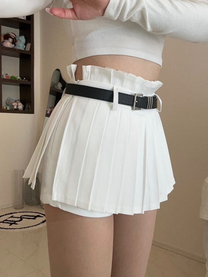 「reistyle_twinkle」Pleated mini skirt TK0318