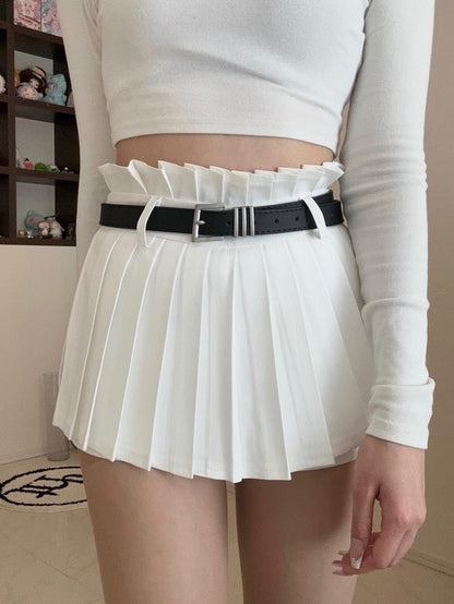 「reistyle_twinkle」Pleated mini skirt TK0318