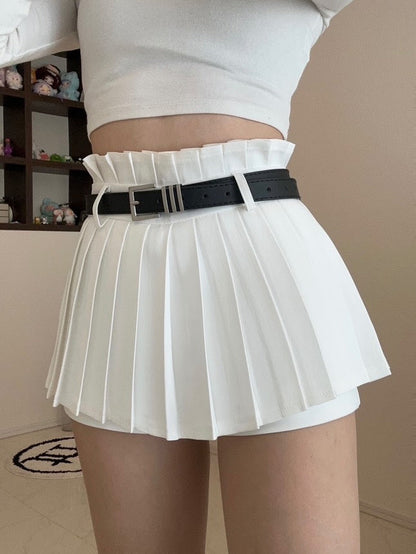 「reistyle_twinkle」Pleated mini skirt TK0318