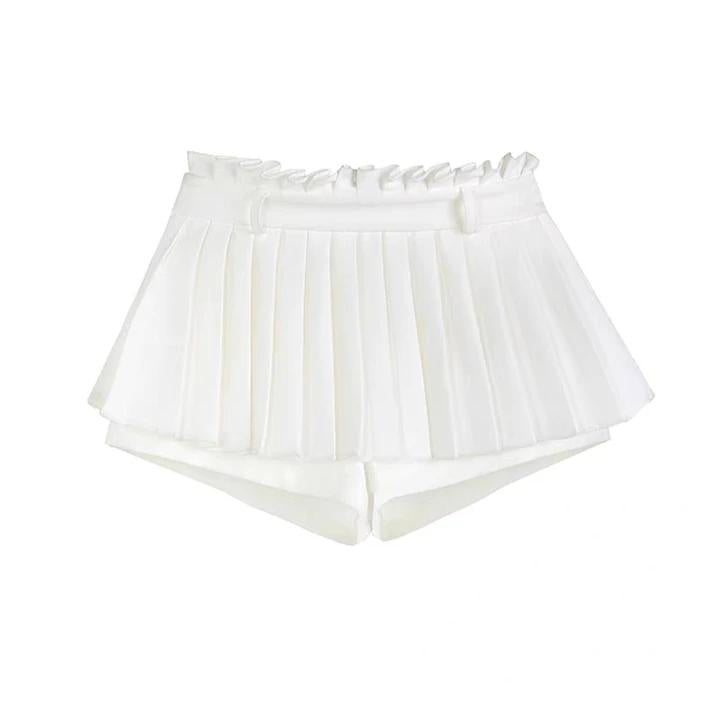 「reistyle_twinkle」Pleated mini skirt TK0318