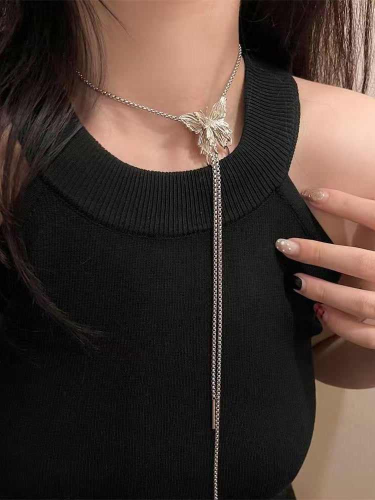 2-Way Adjustable Slider Chain Necklace SP0074