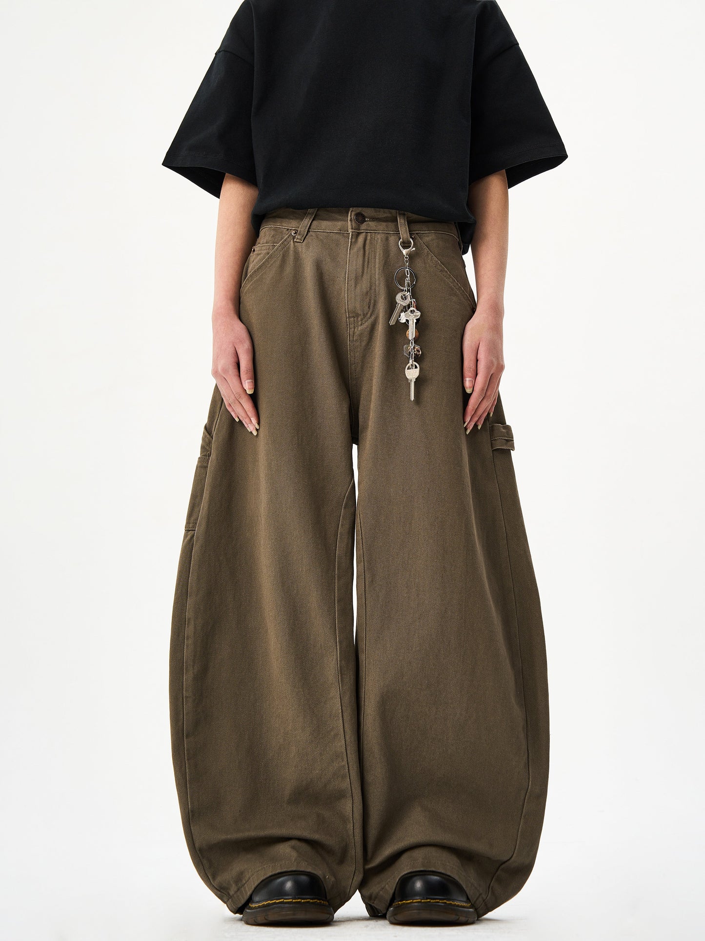 Wide Balloon Pants TK0156