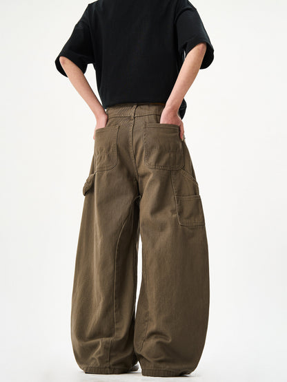 Wide Balloon Pants TK0156