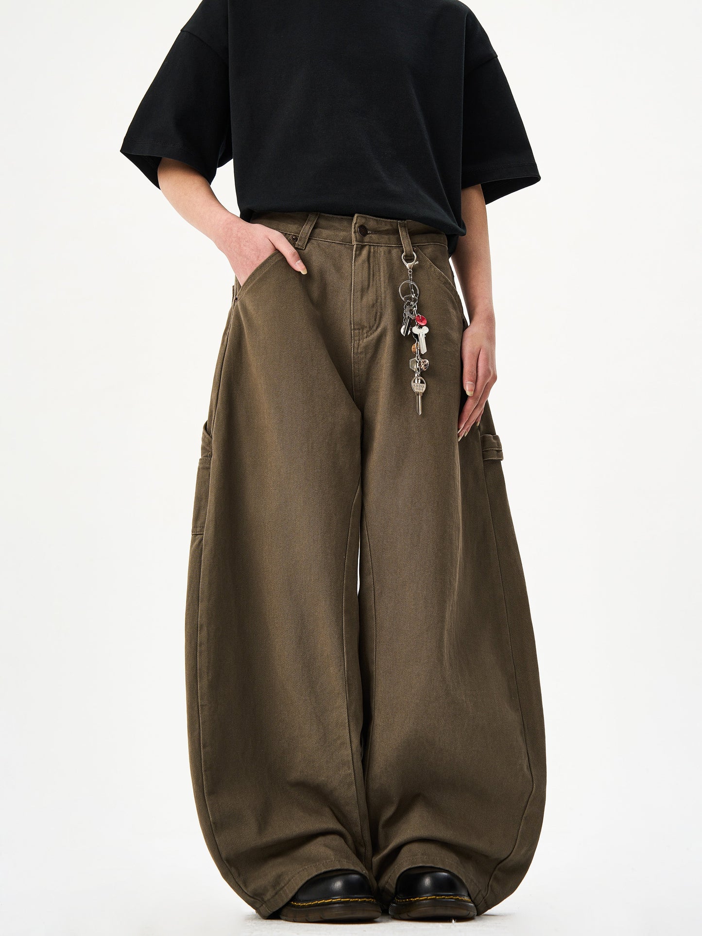 Wide Balloon Pants TK0156
