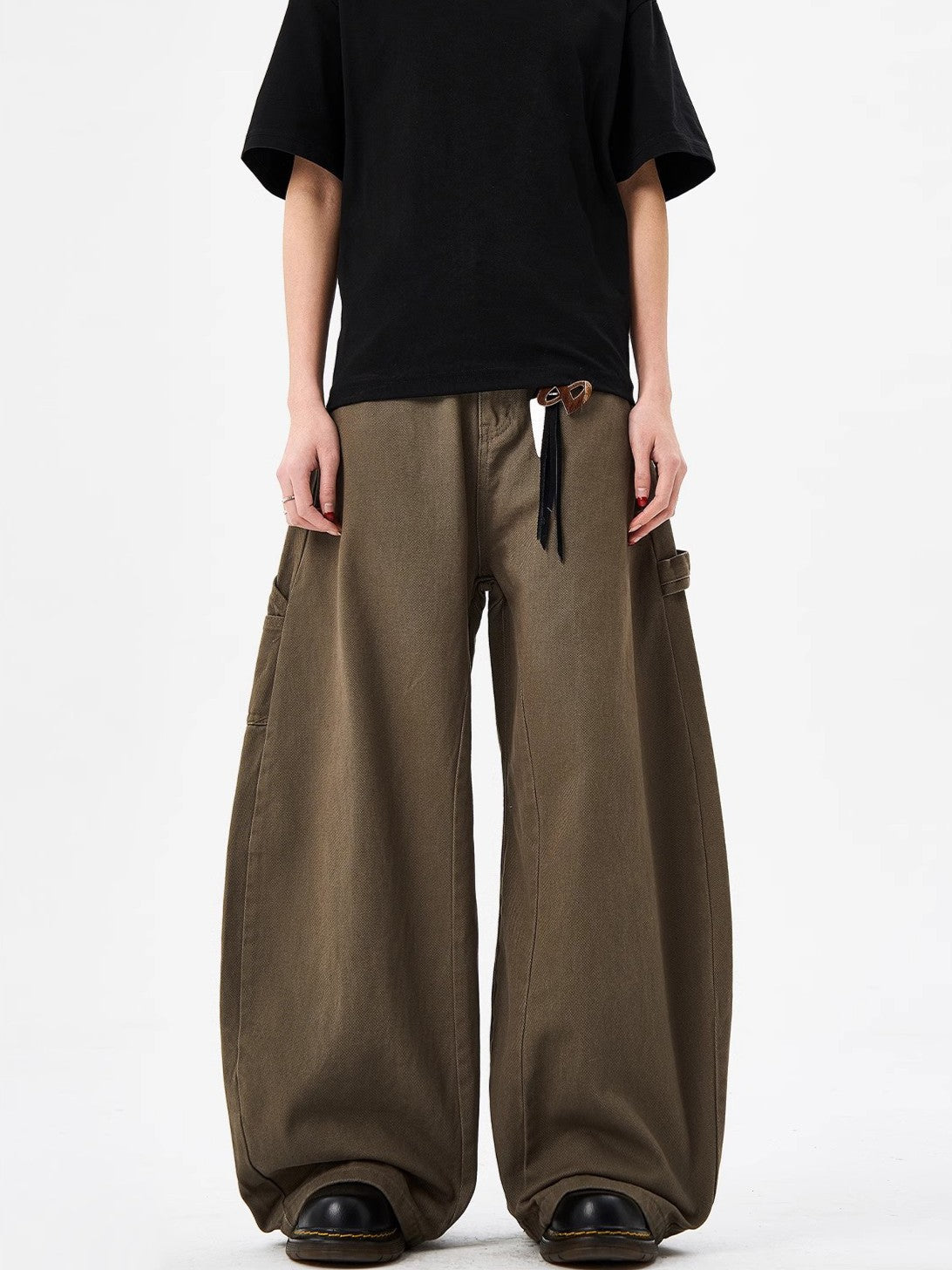 Wide Balloon Pants TK0156