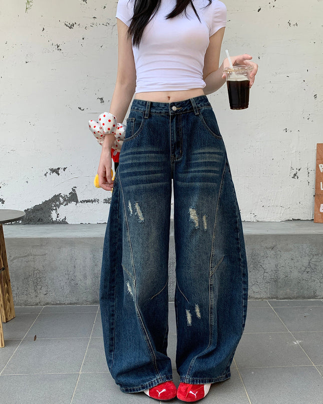 「マストバイ」ダメージバルーンパンツ TK0198