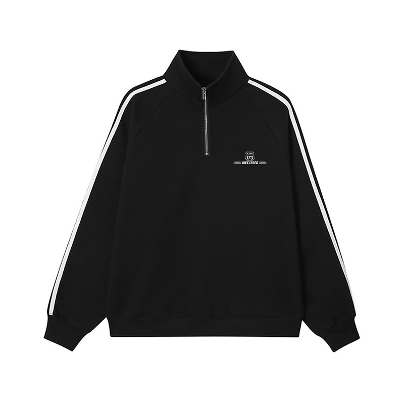 「__u3xy」Half-High Neck Zip Jacket TK0283