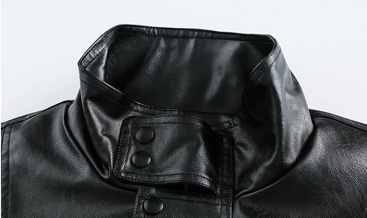 Vintage PU Leather Blouson TK0342