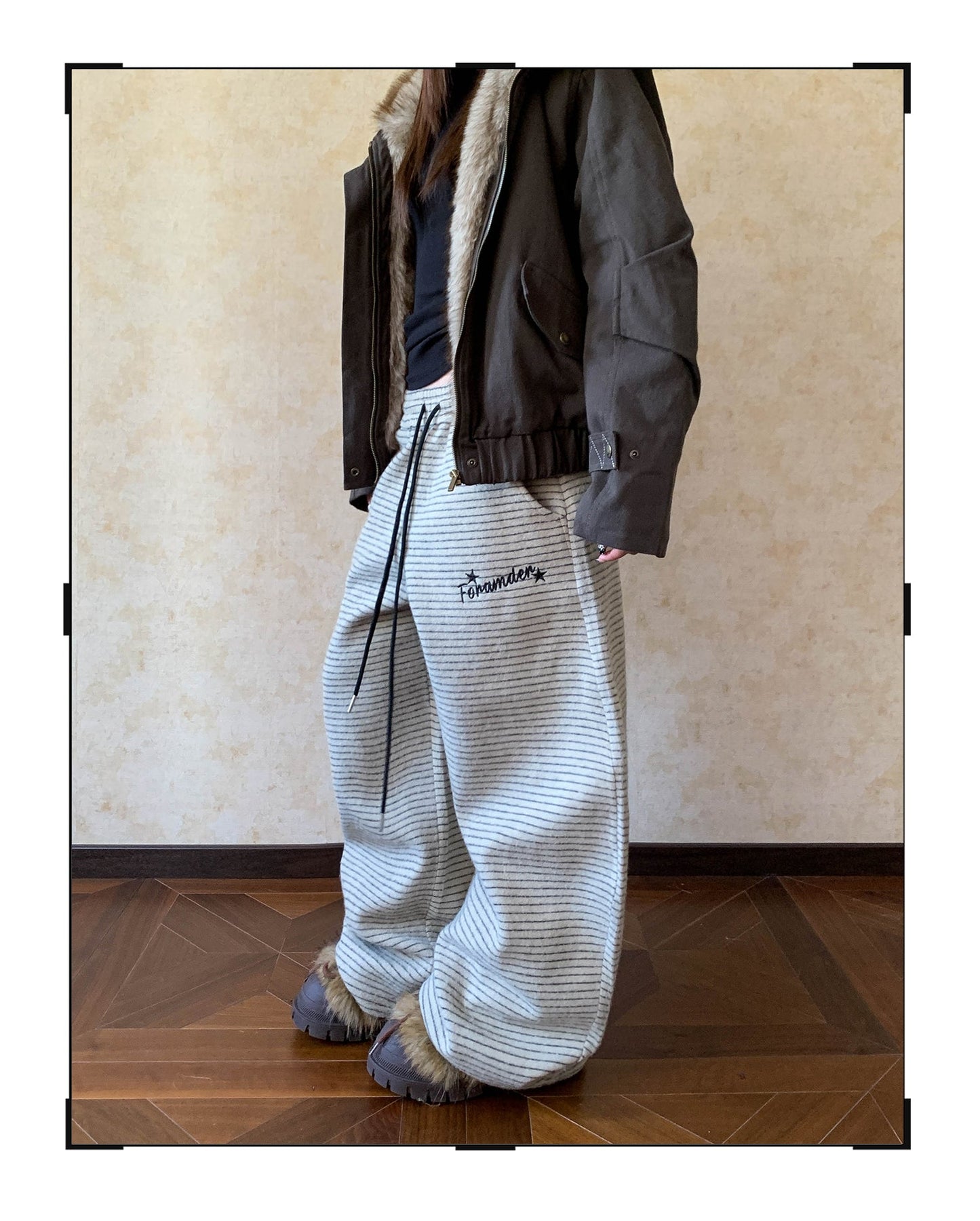 Striped sweatpants TK0364