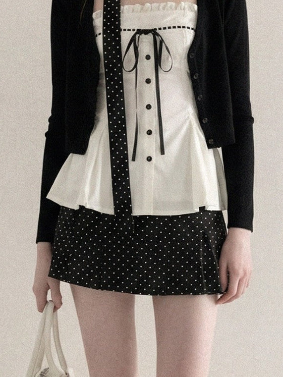 Lace Camisole & Cardigan Set TK0411