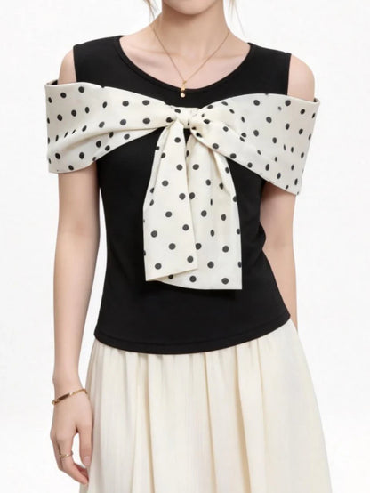 Ribbon Bustier Layered Top TK0486
